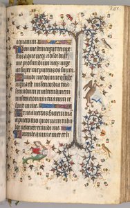 Hours of Charles the Noble, King of Navarre: fol. 188r, Text by Master of the Brussels Initials and Associates