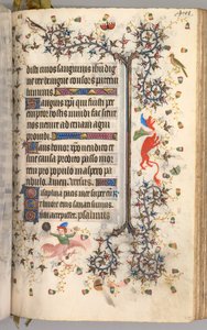 Hours of Charles the Noble, King of Navarre: fol. 195r, Text by Master of the Brussels Initials and Associates