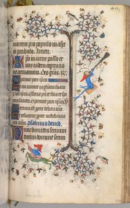 Hours of Charles the Noble, King of Navarre: fol. 200r, Text, c. 1405 by Master of the Brussels Initials and Associates