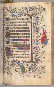 Hours of Charles the Noble, King of Navarre: fol. 209r, Text by Master of the Brussels Initials and Associates
