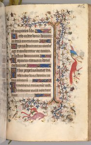 Hours of Charles the Noble, King of Navarre: fol. 225r, Text by Master of the Brussels Initials and Associates