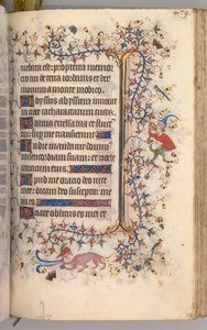 Hours of Charles the Noble, King of Navarre: fol. 234r, Text by Master of the Brussels Initials and Associates