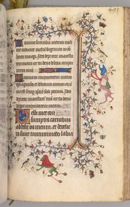 Hours of Charles the Noble, King of Navarre 1361-1425: fol. 236r, Text, c. 1405 by Master of the Brussels Initials and Associates