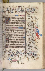 Hours of Charles the Noble, King of Navarre 1361-1425: fol. 244r, Text by Master of the Brussels Initials and Associates