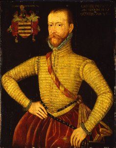 Portrait of Sir Gabriel Poyntz aged 36