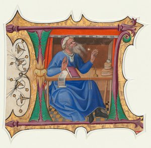 Initial L with Old Testament Prophet