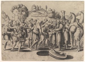 Joseph Being Sold by His Brothers