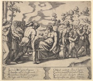 Plate 5: Psyche Carried on a Litter, from the 
