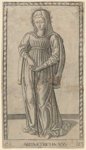 Arithmetic by Master of the E Series Tarocchi