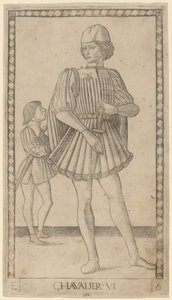 Knight by Master of the E Series Tarocchi