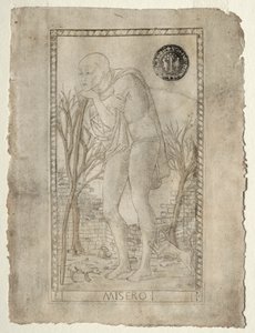 The Beggar (from the Tarocchi, series E: Conditions of Man, #1) by Master of the E Series Tarocchi