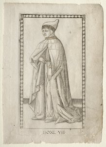 The Doge (from the Tarocchi, series E: Conditions of Man, #7) by Master of the E Series Tarocchi