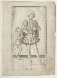 The Knight (from the Tarocchi, series E: Conditions of Man, #6) by Master of the E Series Tarocchi