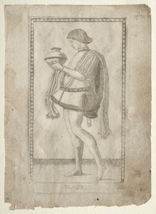 The Servant (from the Tarocchi, series E: Conditions of Man, #2) by Master of the E Series Tarocchi