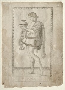 The Servant from the Tarocchi, Series E: Conditions of Man, #2 by Master of the E Series Tarocchi