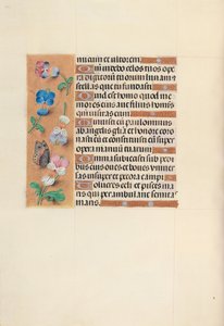Hours of Queen Isabella the Catholic, Queen of Spain: Fol. 100v, c. 1500 by Master of the First Prayerbook of Maximillian