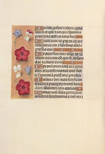 Hours of Queen Isabella the Catholic, Queen of Spain: Fol. 101v, c. 1500 by Master of the First Prayerbook of Maximillian
