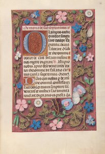 Hours of Queen Isabella the Catholic, Queen of Spain: Fol. 186r, c. 1500 by Master of the First Prayerbook of Maximillian