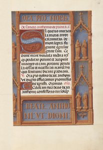 Hours of Queen Isabella the Catholic, Queen of Spain: Fol. 188r, c. 1500 by Master of the First Prayerbook of Maximillian