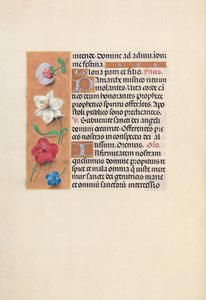 Hours of Queen Isabella the Catholic, Queen of Spain: Fol. 39v, c. 1500 by Master of the First Prayerbook of Maximillian