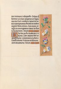 Hours of Queen Isabella the Catholic, Queen of Spain: Fol. 49r by Master of the First Prayerbook of Maximillian
