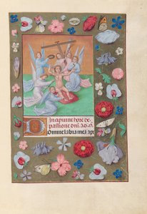 Hours of Queen Isabella the Catholic, Queen of Spain: Infant Christ by Master of the First Prayerbook of Maximillian