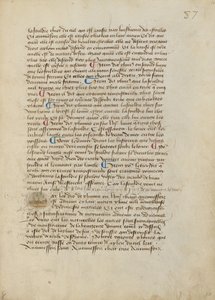 Historiated Initial P: Downpour of Toads, Tree Frogs, and Vermin