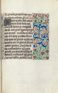 Book of Hours (Use of Rouen): fol. 115r by Master of the Geneva Latini