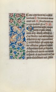 Book of Hours (Use of Rouen): fol. 122v by Master of the Geneva Latini