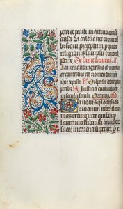 Book of Hours Use of Rouen: fol. 51v by Master of the Geneva Latini