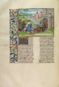 Louis of Anjou Entering Paris