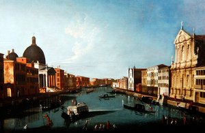 A Venetian Canal Scene