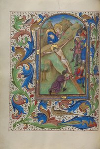 Christ Nailed to the Cross by Master of the Lee Hours