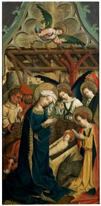 The Nativity of Christ by Master of the Lichtenstein Castle