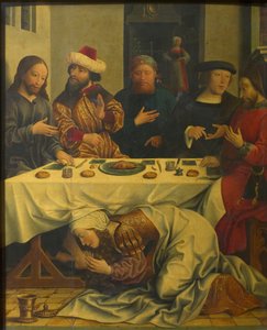 Christ at the House of Simon the Pharisee by Master of the Magdalen Legend