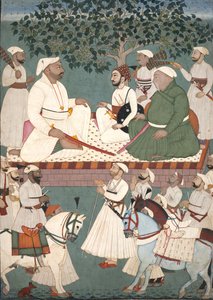 Maharaja Sidh Sen Receiving an Embassy, ca. 1700-10
