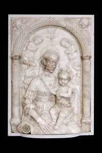 Madonna with Child and Angels, c.1460 by Master of the Marble Madonnas