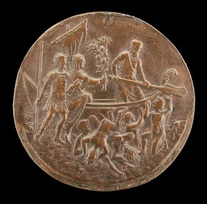 Aeneas Descending to the Underworld, fourth quarter 15th century