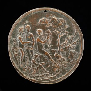 Orpheus Playing to the Animals by Master of the Orpheus Legend