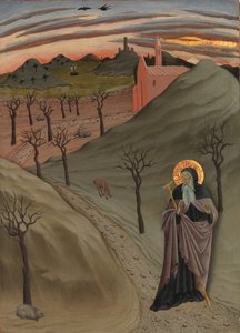 Saint Anthony the Abbot in the Wilderness by Master of the Osservanza