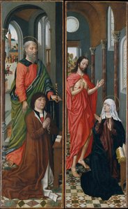 Saint Paul with Paolo Pagagnotti, Christ Appearing to His Mother, late 1480s
