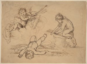 Allegory: Four Putti