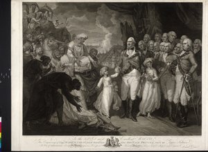 Marquis Cornwallis with the Two Indian Princes