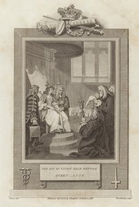 The Act of Union Read Before Queen Anne by Mather Brown