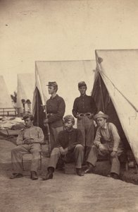 Camp Scene by Mathew Brady