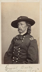 General George Armstrong Custer by Mathew Brady