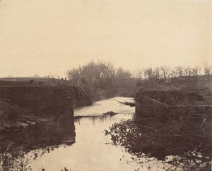 Ruins of Stone Bridge - Bull Run, 1862 by Mathew Brady