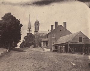 Second Corps Hospital, Washington, D.C. by Mathew Brady