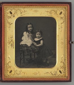 Untitled Portrait of Two Girls, 1861