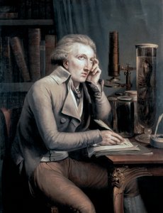 Portrait of Georges Leopold Cuvier by Mathieu Ignace van Bree